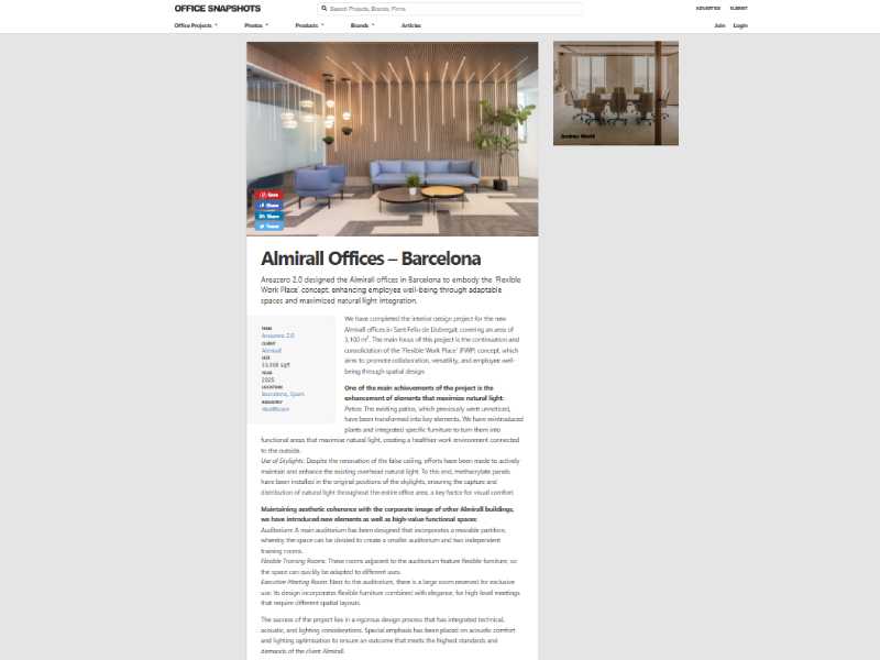 Almirall Offices Barcelona